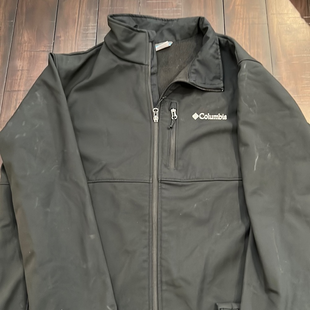 Columbia black extra large coat, new without tags